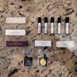 Lof of Luxury and Niche Perfume Samples - Arte Profumi, Xerjoff, the Harmonist